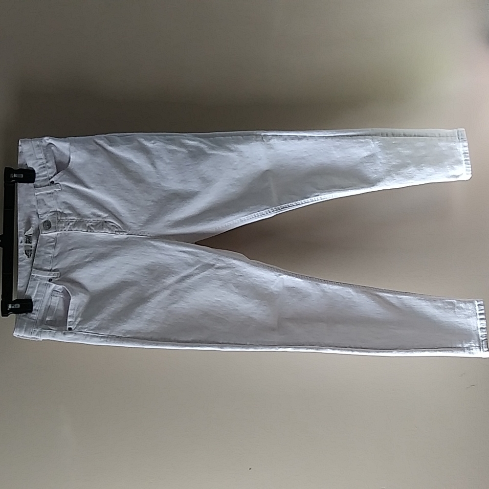 Topshop Moto Jamie White Jeans Womens  Sz W34 L30